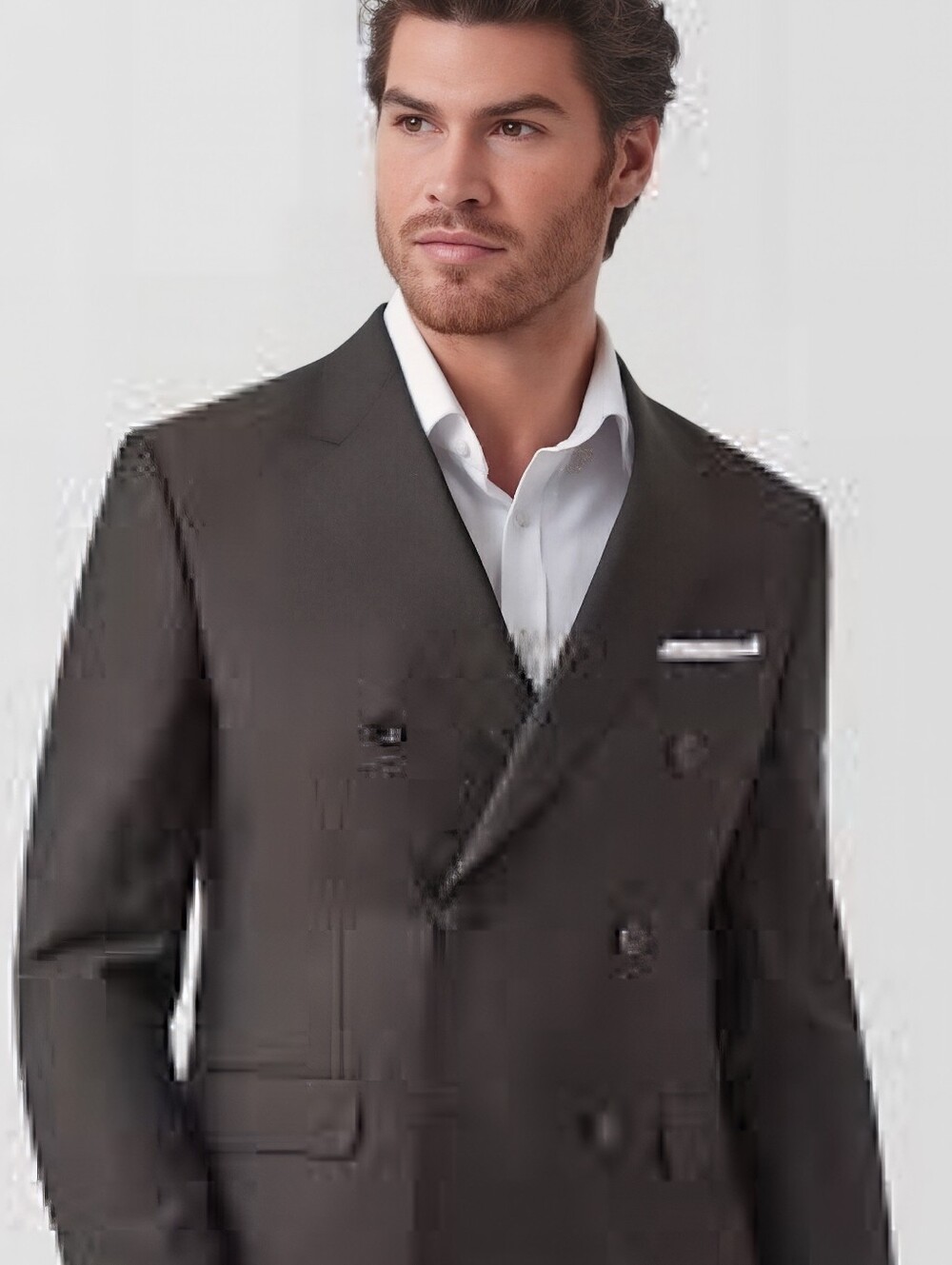vintage Joseph Abboud double-breasted suit